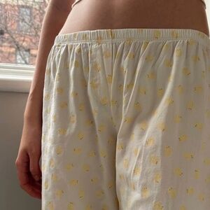 Brandy Melville duck print Keira pants LIMITED EDITION